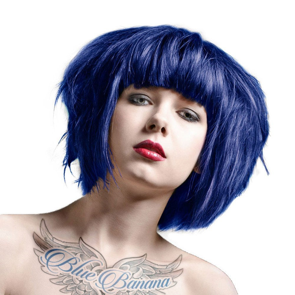 Directions semipermanente Haarfarbe 88 ml – Fluoreszierende orange Haarfarbe Naty Shop Atlantic Blue 89 ml (1er-Pack)