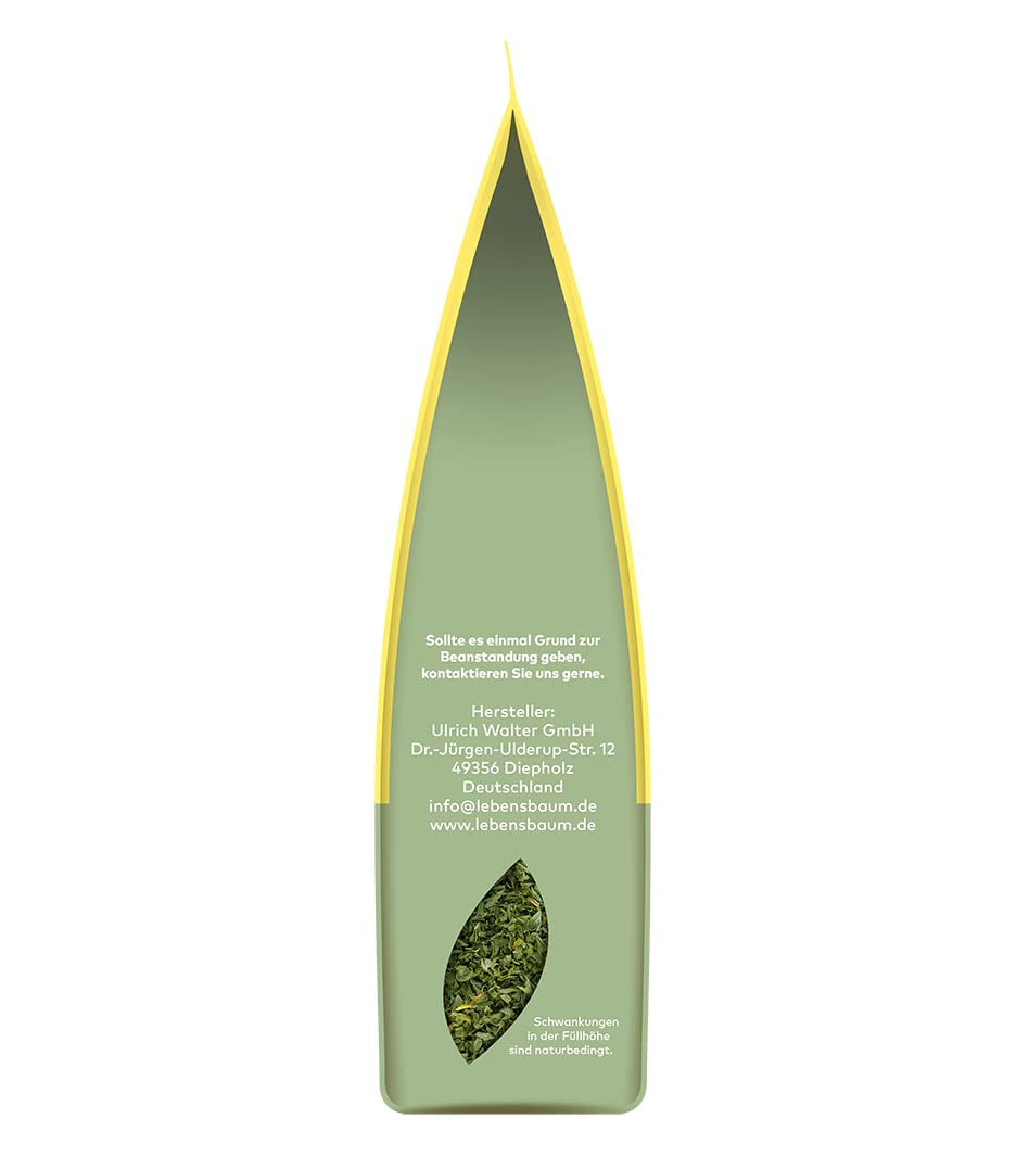 Lebensbaum Oregano, Bio-Gewürz für italienische Gerichte, würzig-herber Gesmack, gerebelt und getrettet, 15 g
