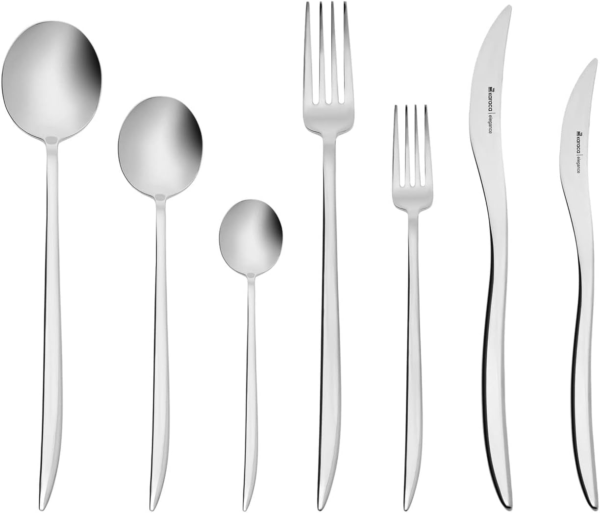 Karaca Amour, 84er Besteckset für 12 Personen Kitchen Naty Shop