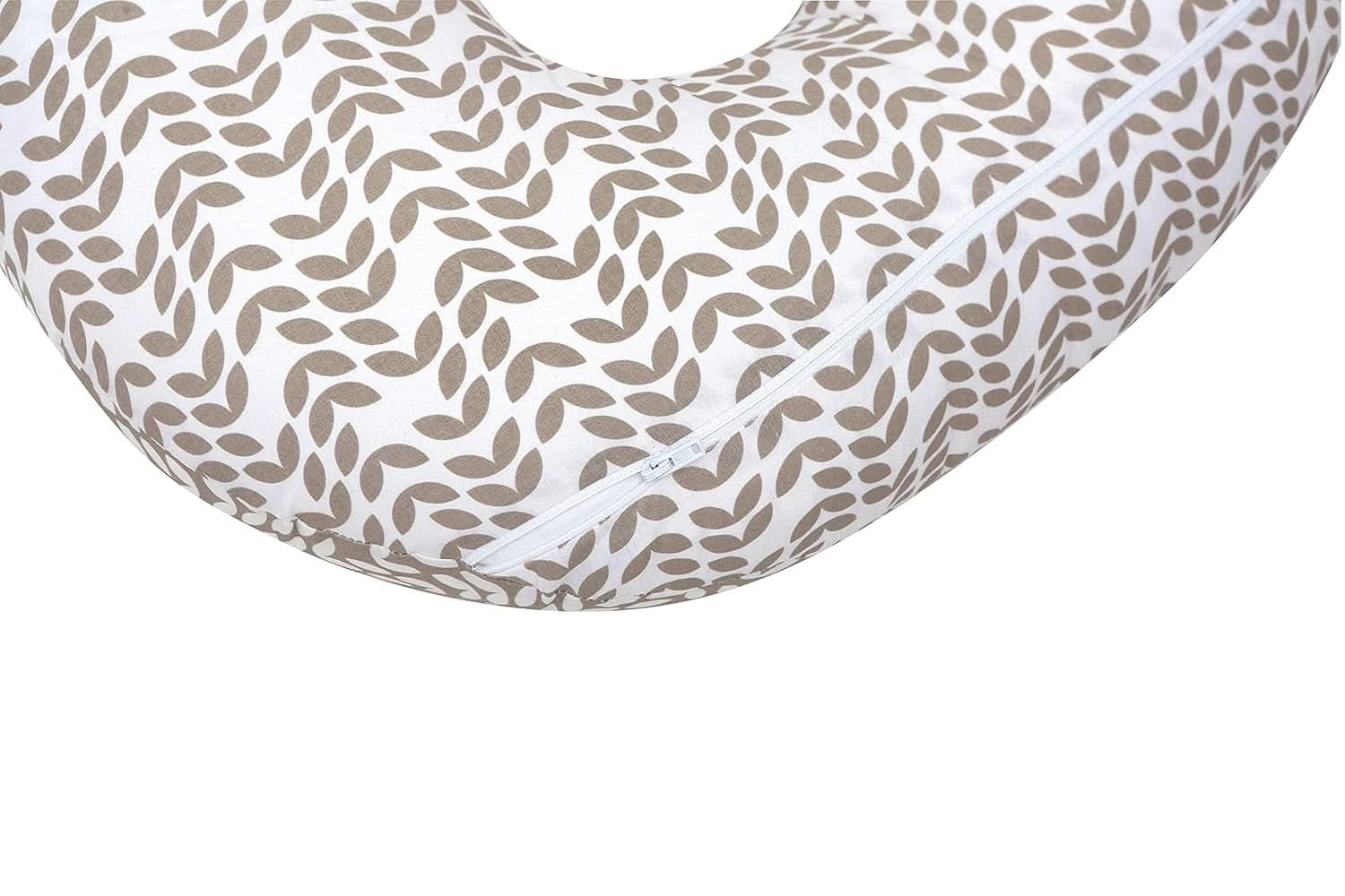 Ergonomisches Stillkissen, Öko-Tex Standard 100, beige Accessoires Essen und Stillen Bebe Naty Shop