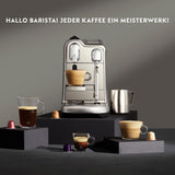 Sage Nespresso Creatista Pro Espressomaschine, Edelstahl, gebürsteter Edelstahl