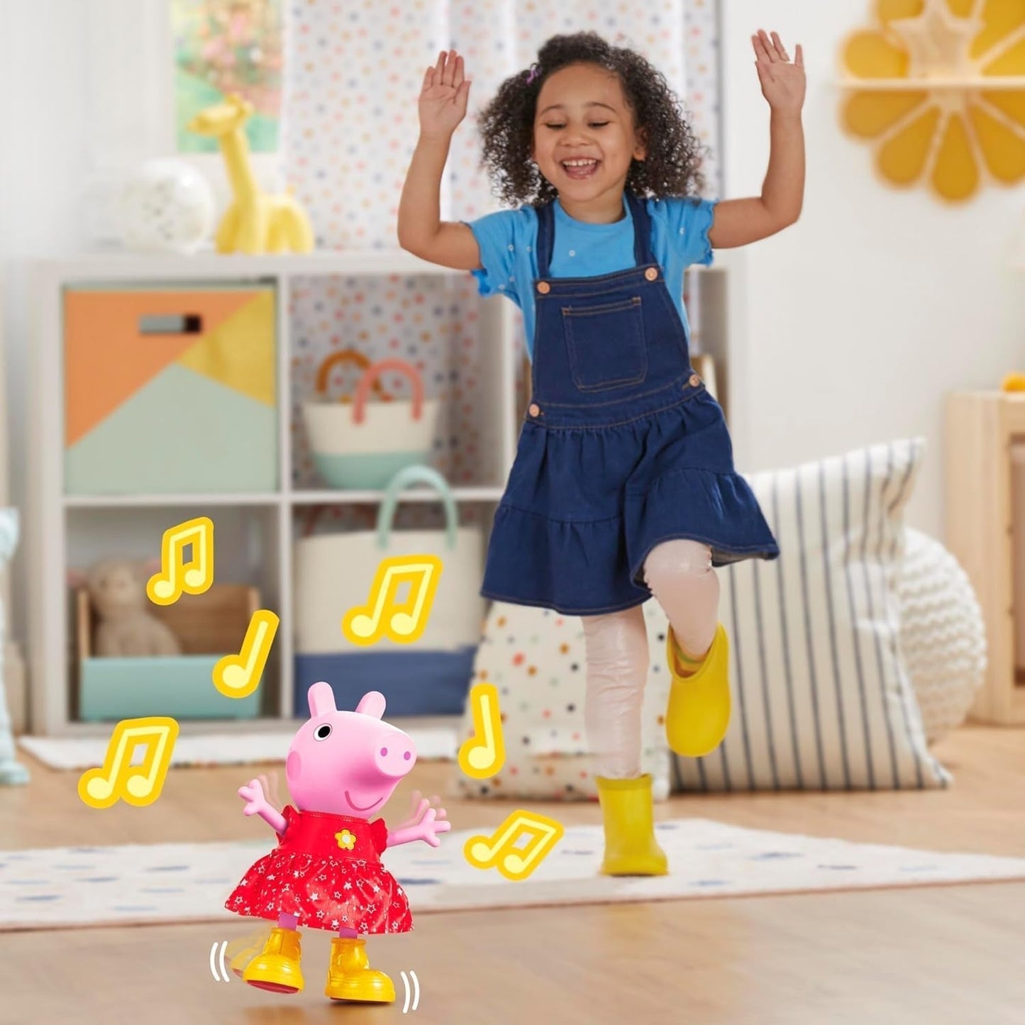 Peppa Pig Peppa'S Matschpfützen-Partypuppe – deutsche Version, Pink oder Pink Naty Shop Dolls