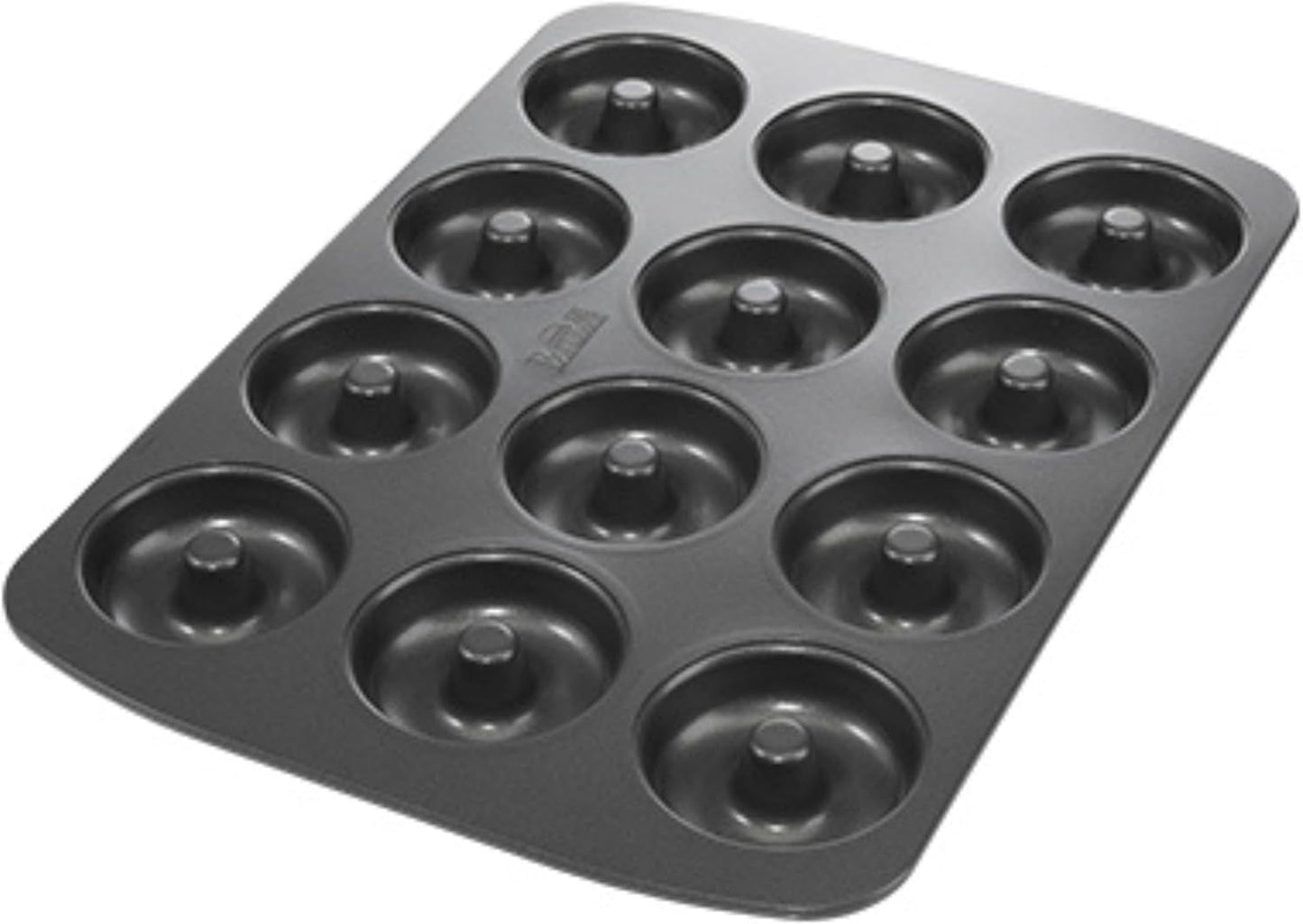 Birkmann, Easy Baking, Donutblech, Backform Für 6 Donuts, Mit Hochwertiger Antihaftbeschichtung, Ø 9 Cm, Mit Rezept, 881631 Formen und Bleche zum Backen Naty Shop 12Er Donut-Blech