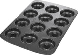Birkmann, Easy Baking, Donutblech, Backform Für 6 Donuts, Mit Hochwertiger Antihaftbeschichtung, Ø 9 Cm, Mit Rezept, 881631 Formen und Bleche zum Backen Naty Shop 12Er Donut-Blech