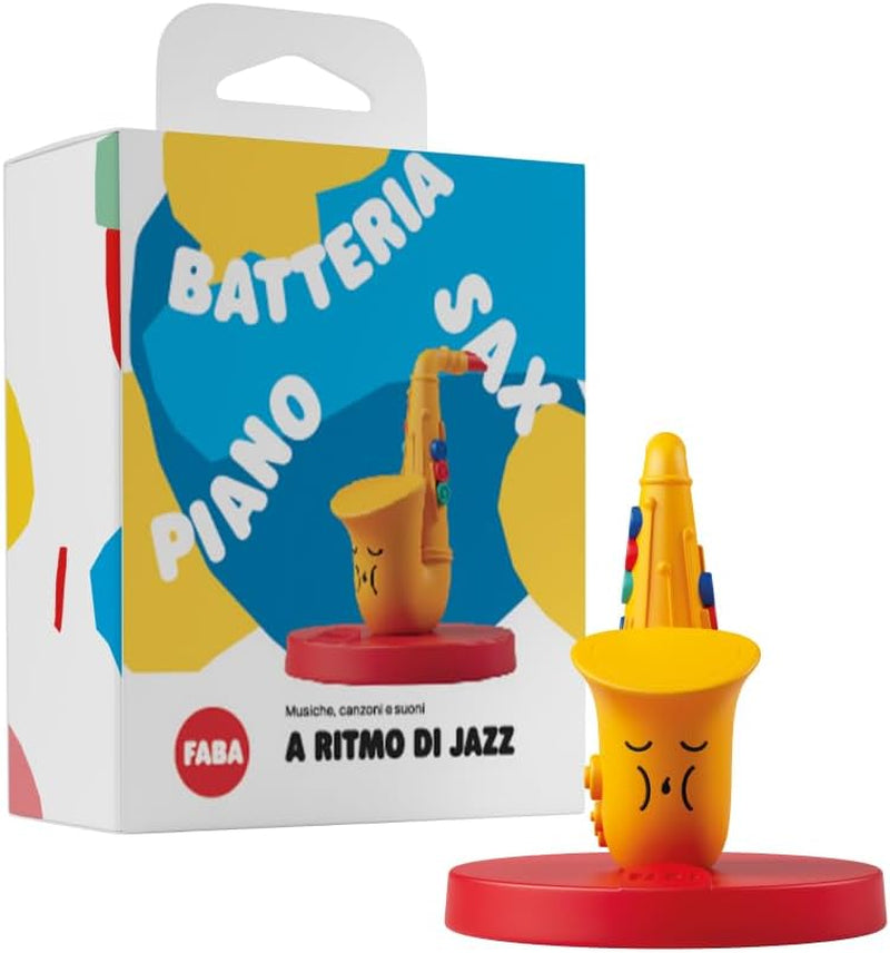 Klangfigur – Jazz-Rhythmus – Musik, Lieder und Klänge, Spielzeug mit Lerninhalten, Jungen und Mädchen ab 0 Jahren, italienische Version Bebe Naty Shop-Spielzeug