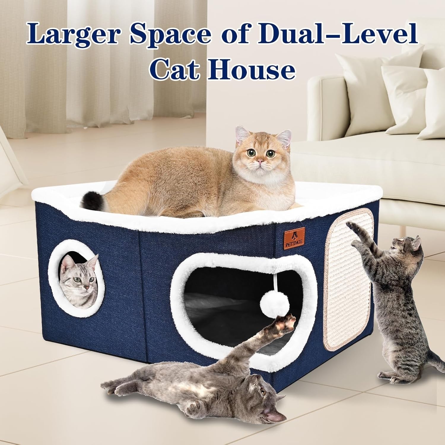 Decken und Möbel, Haustiere, Höhlen und Häuser, Katzen, Betten für Katzen, Katzenbetten, Matratzen