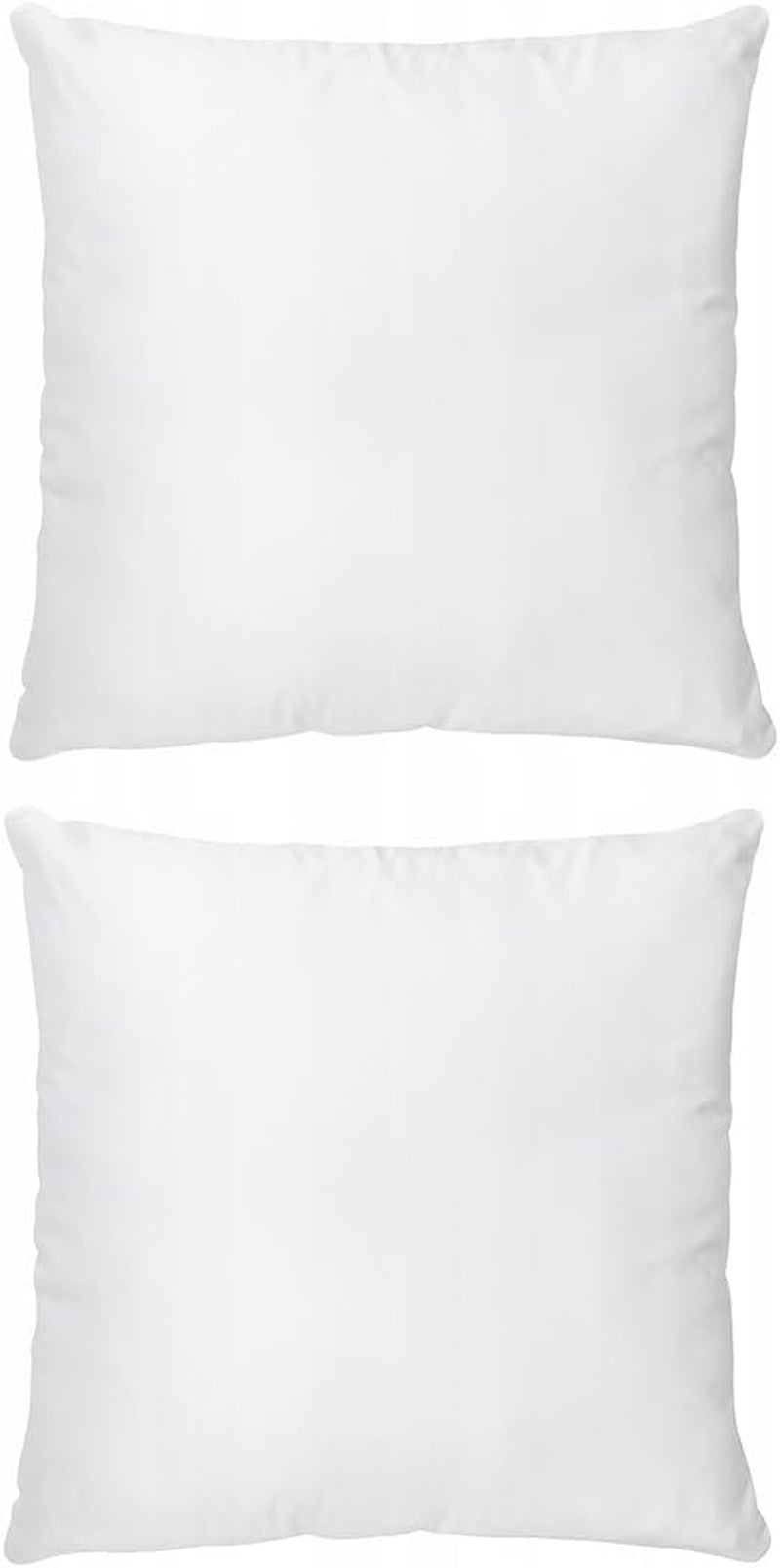 HOMLA Toby Füllkissen 2er-Set, 45X45Cm, weiß, Premium-Polyester, formstabil und pflegeleicht Naty Shop Standardkissen Standardtitel