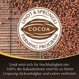 Lindor Schokokugeln 70 % extra dunkler Kakao | 137g Beutel | Ca. 10 Kugeln feiner Zartbitterschokolade mit zartschmelzender Füllung | Geschenk aus Schokolade | Schokoladengeschenk
