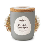 Potluck | Kebab- und Gyros-Gewürz | Gewürzzubereitung im Keramiktopf | 50g | Vegan, glutenfrei und mit natürlichen Zutaten