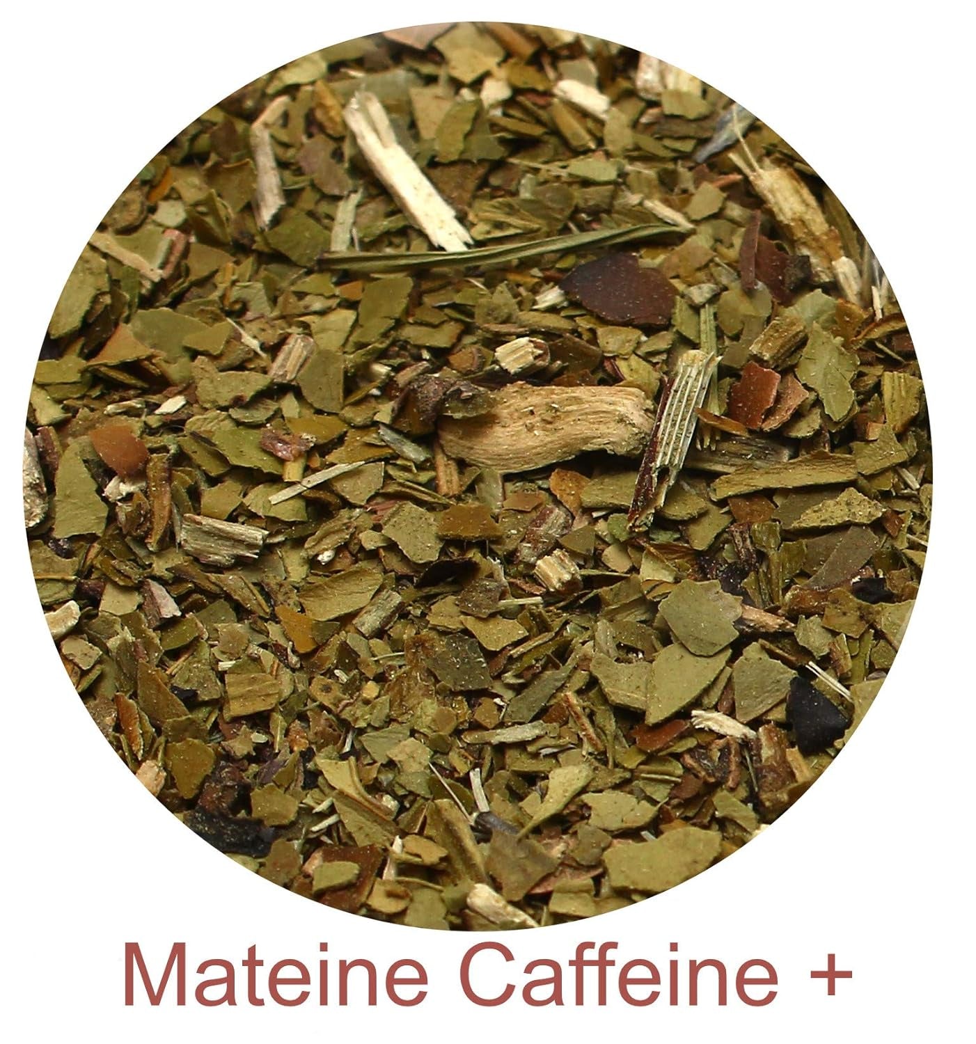 Mate-Tee mit Koffein I ungeröstet, ohne Stiel und ohne Pulver traditionell – kräftiger Mate-Tee aus Paraguay I Koffeingehalt | Energetisierendes und entgiftendes Getränk 500 G I 0,5 kg
