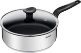 Tefal Hauptpfanne 20 cm, Edelstahl Mit Antihaftbeschichtung Töpfe und Pfannen Naty Shop Antihaftbeschichtung Pfanne zum Kochen 24 cm