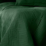 Ameliahome Tagesdecke 170 x 210 cm, doppelseitige Tagesdecke, Ultraschall-Steppung, Polyester, Ophelia, dunkelgrün, Betten und Decken. Besuchen Sie den AmeliaHome-Store