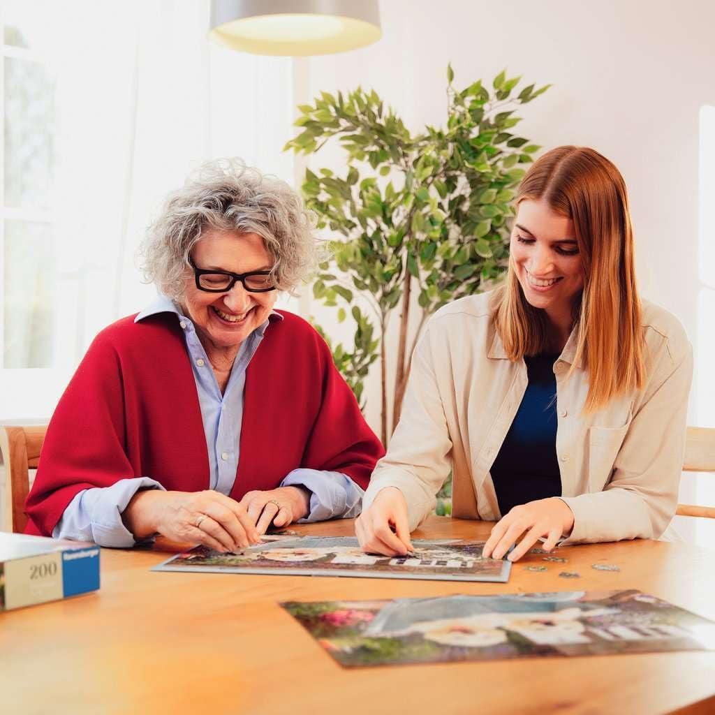 Ravensburger Puzzle 12001369 – Kolibris und Schmetterlinge – 200-teiliges Puzzle für ältere Menschen und Senioren mit größeren Puzzleteilen, Griff, großer Bildvorlage und Puzzlebasis. Puzzle Naty Shop