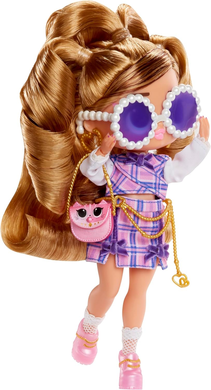 LOL Überraschung! Tweens Core Doll – Fancy Girl – Enthält 1 Modepuppe mit Outfit und Accessoires, 4 Sammlerstücke, Rose