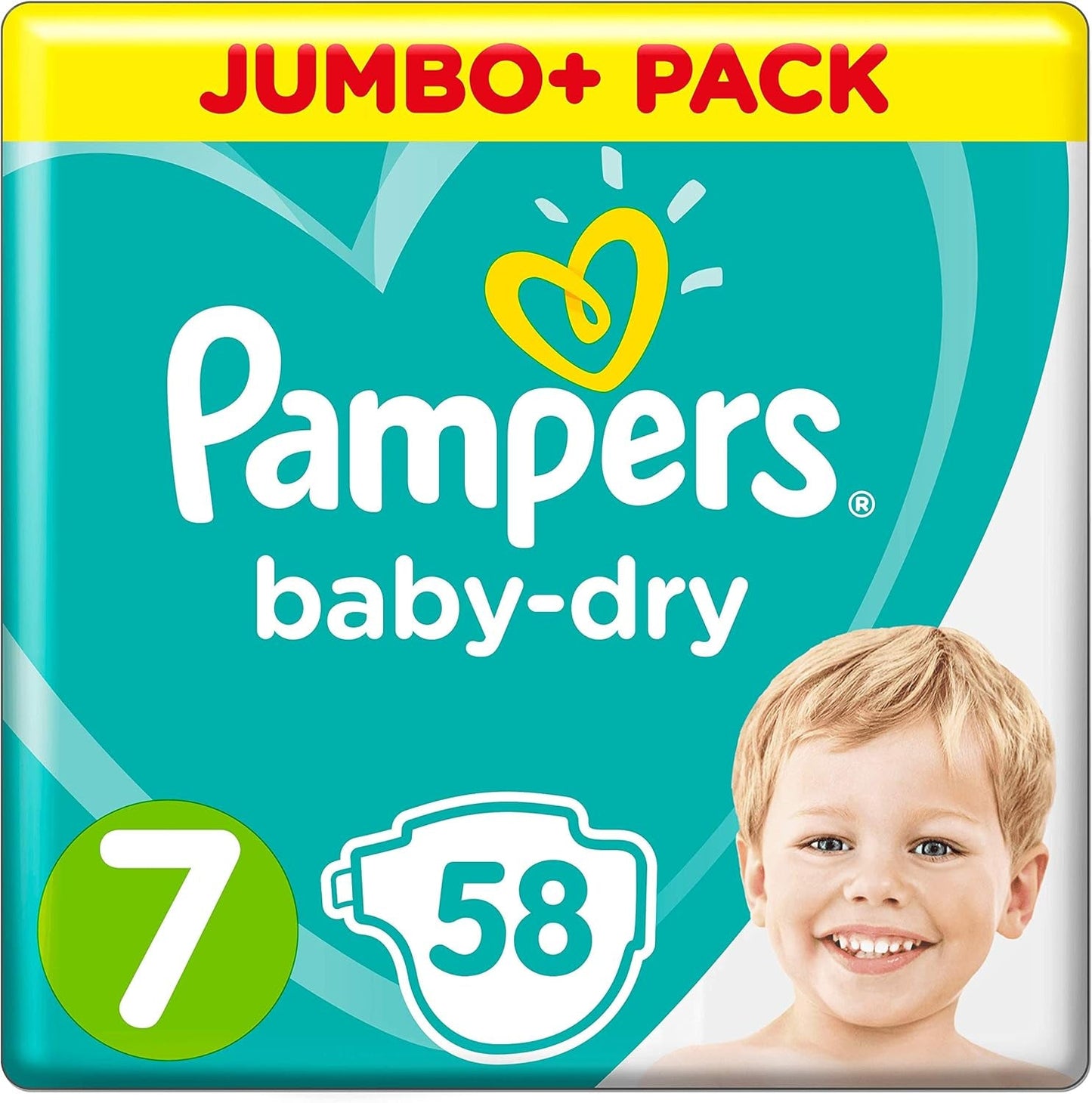 Windeln Pampers 81657566 Baby-Dry Pants, weiß