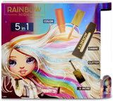 Rainbow High Hair Studio – Exklusives Amaya Raine Puppen-Spielset mit langen Haaren zum Stylen – inklusive waschbarer Haarkreide, Haarbürste, Zubehör – Geschenk für Kinder ab 6 Jahren