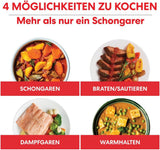 Instant Pot Superior Slow Cooker, 7,1 l Multikocher, 4 Kochfunktionen, 800 W Slow Cooker Naty Shop