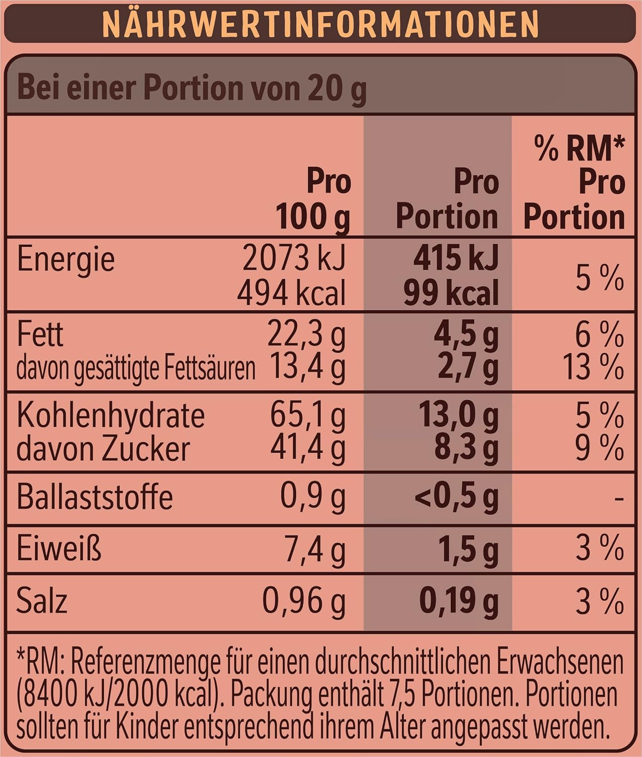 Leichte, knusprige Zimtflocken und knusprige Mandeln von Nestlé, überzogen mit einer zartschmelzenden weißen Glasur und Zimtgeschmack, 4er-Packung (je 2 x 75 g)