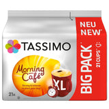 Tassimo Kapseln Moring Café XL Strong & Intense, Großpackung, 5 x 21 Pads, 105 Kaffeekapseln