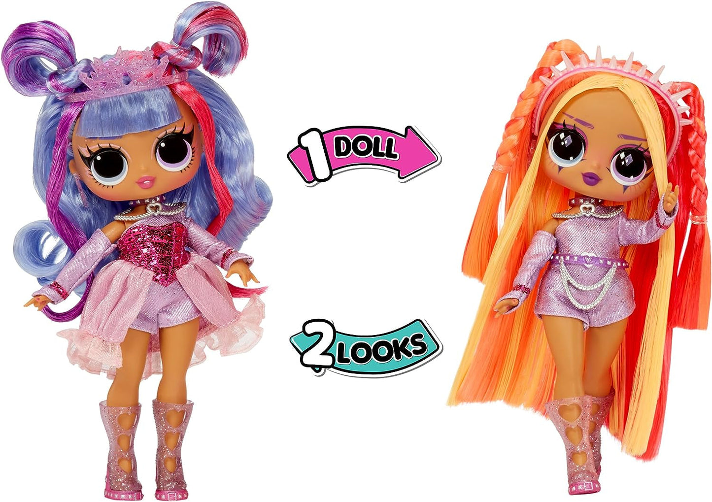 LOL Surprise Tweens Surprise Swap Series – Buns-2-Braids Bailey – Modepuppe mit über 20 Überraschungen, einschließlich Stylingkopf und fantastischen Accessoires und Outfits – für Kinder ab 4 Jahren