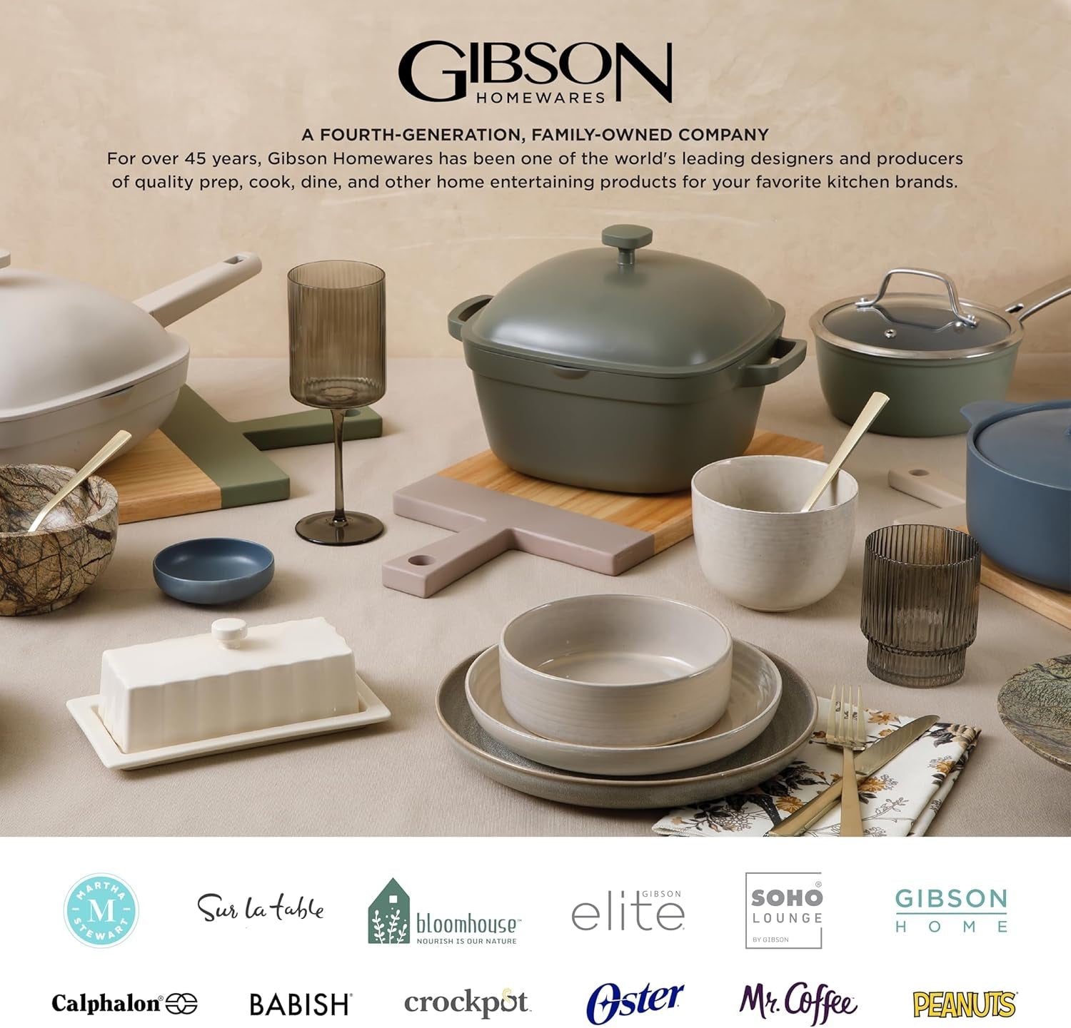 Gibson 99813.16R Elite Soho Lounge Reactive Glaze 4-Personen-Geschirrset, 16-teilig, Blau-Grün/Schwarz-Zweitoneffekt