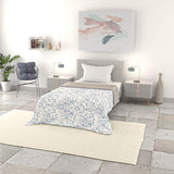 Einfache Sommerdecke, Mikrofaser, Jeansstreifen, 200 x 240 cm. Steppdecken und Steppdecken Naty Shop Ornatotex 200 x 240 cm