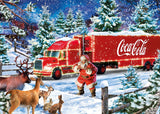 Schmidt Spiele 57598 Coca Cola Weihnachtstruck, Puzzle 1000 Teile Puzzle Naty Shop