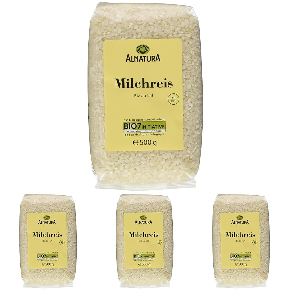 Bio-Milchreis, 500g (4er Pack)
