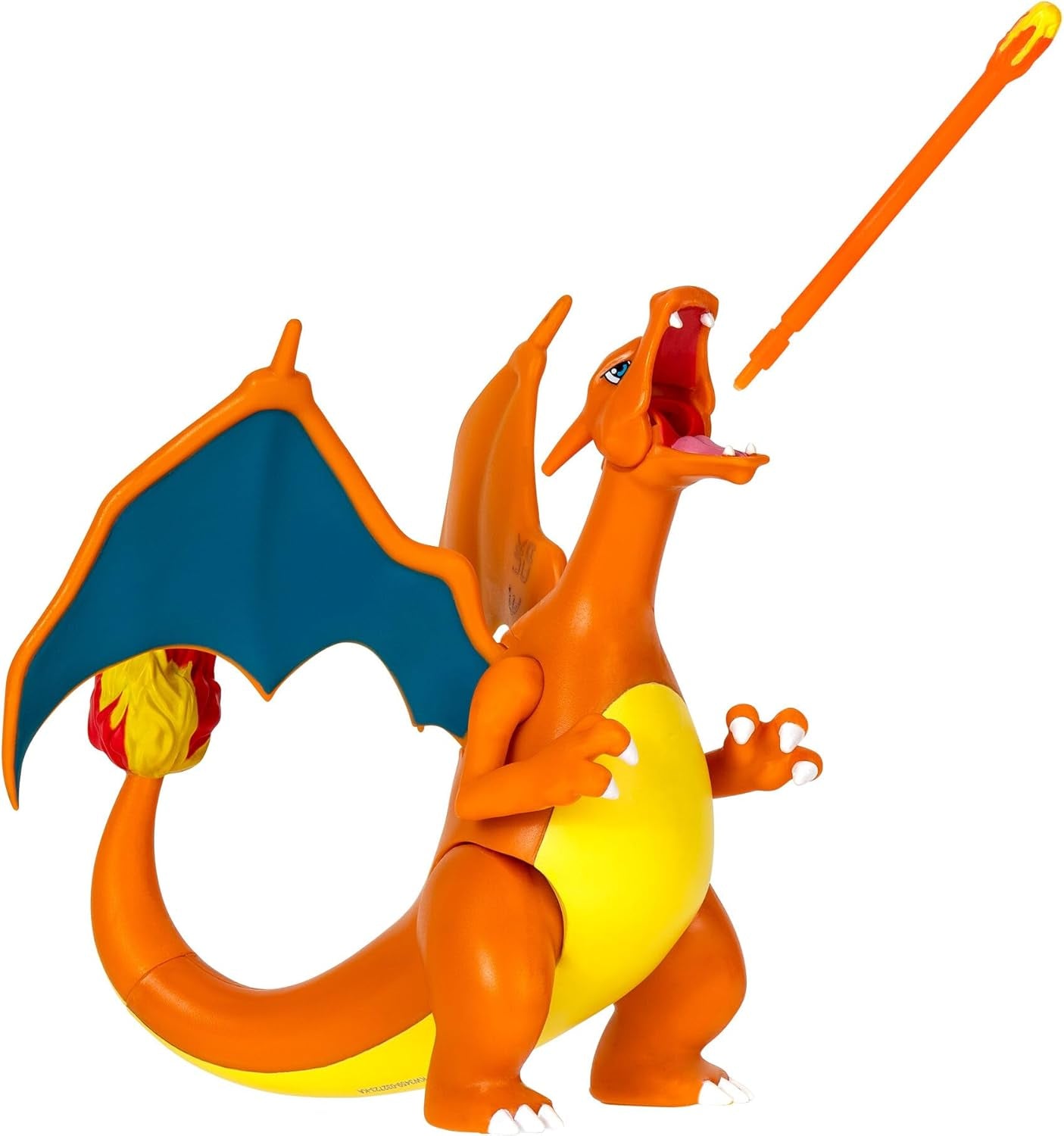 Pokémon PKW3459 – Kampffiguren-Paket – Glurak & Pikachu, mobiler Glurak mit Pikachu-Actionfiguren Naty Shop