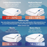 Exklusive Steppdecke, Kamel, Weiß, 135 x 200 cm Steppdecken und Steppdecken Naty Shop