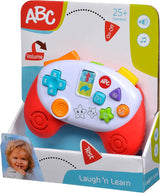 Simba 104010017 – ABC-Gamecontroller, Babyspielzeug, Tiergeräusche, Lieder, 20+ Geräusche, ab 12 Monaten, Motorik, Spielkonsole, Kleinkindspielzeug, Spieltelefon Bebe Toys Naty Shop