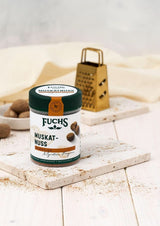 Fuchs Gemahlene Muskatnuss, 50 Gramm Gewürze Naty Shop