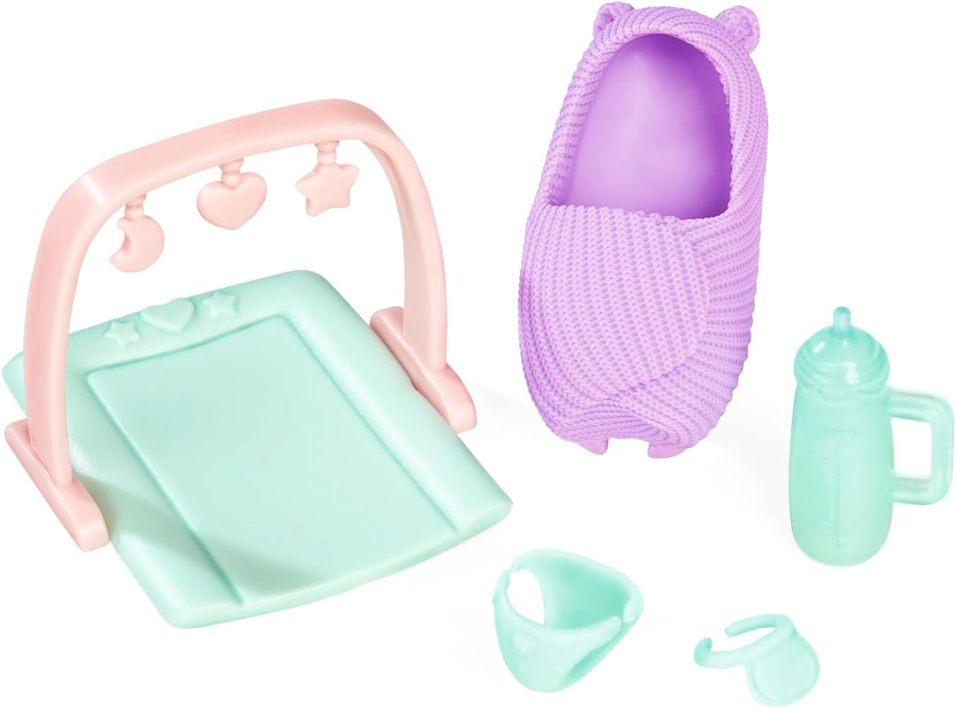 Simba 105733680 Steffi LOVE Puppe Hello Baby (29 cm) – Schwangere Spielpuppe mit wachsendem Bauch, Puppe und Zubehör – Kinderspielzeug für Mädchen und Jungen ab 3 Jahren, schwarz Puppen Naty Shop