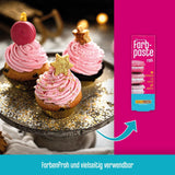 DECOCINO rosa Farbpaste – 20 g – Lebensmittelfarbe, ideal zum Färben von Kuchen, Fondant und Cremes – frei von Azo-Fettsäuren und Gluten