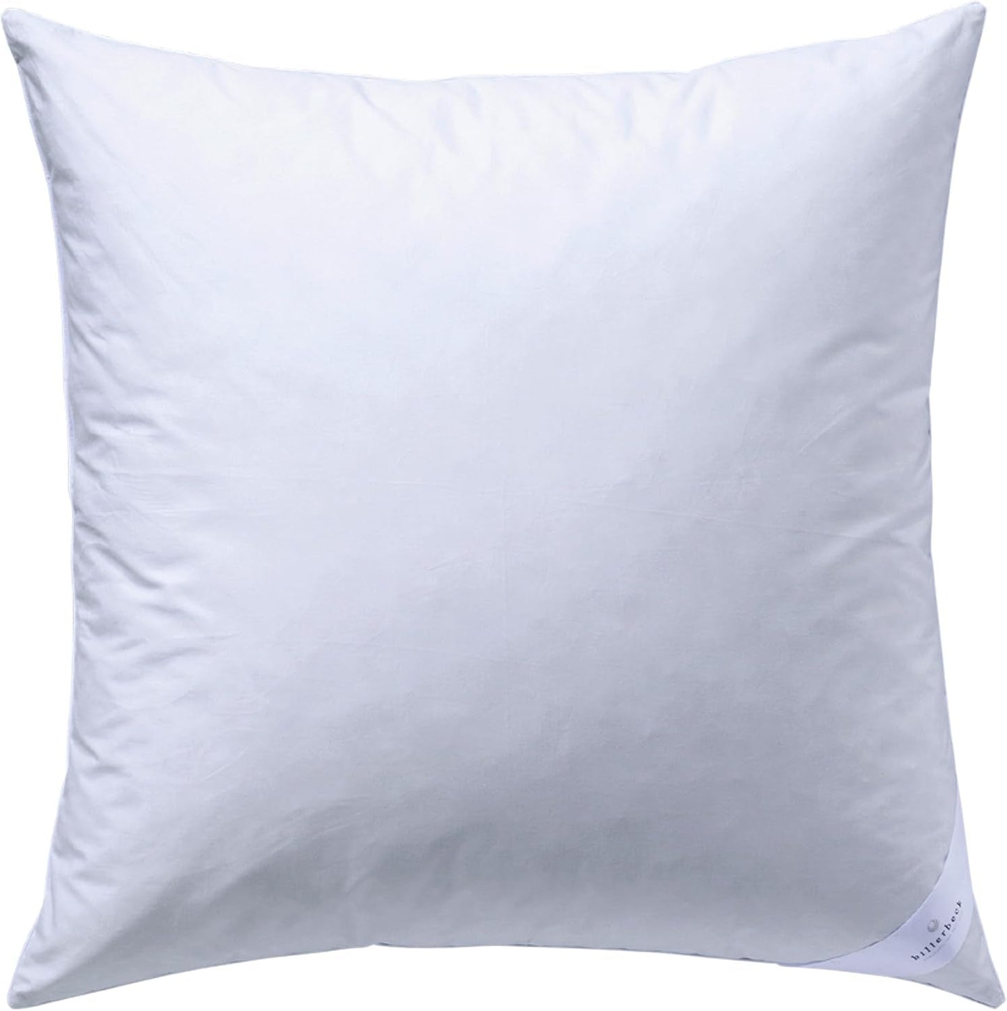 Billerbeck 5452280006 Daunenkissen S 03, ca. 80 x 80 cm, weiß, 1 Stück (1 Packung) Naty Shop Standardkissen 1 Stück (1 Packung)