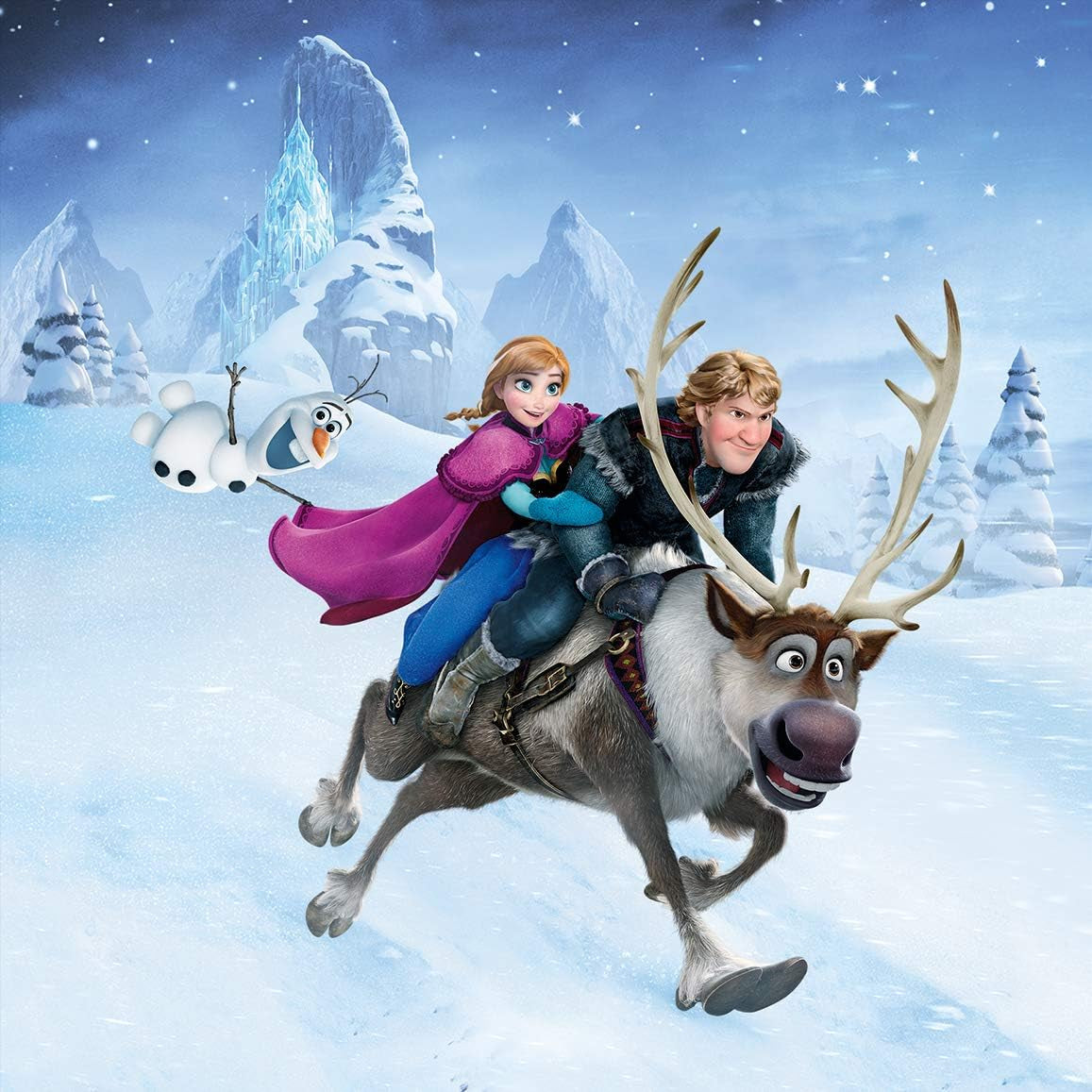 Ravensburger Kinderpuzzle - 09264 Abenteuer im Winterland - Puzzle für Kinder ab 5 Jahren, Disney Frozen Puzzle mit 3X49 Teilen Puzzle Naty Shop