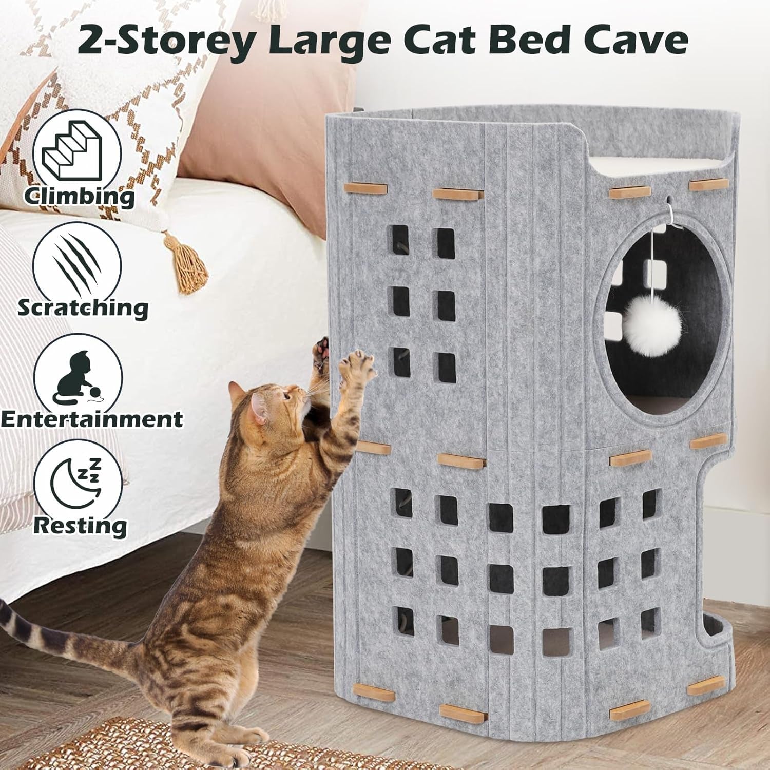 Decken und Möbel, Haustiere, Höhlen und Häuser, Katzen, Betten für Katzen, Katzenbetten, Matratzen