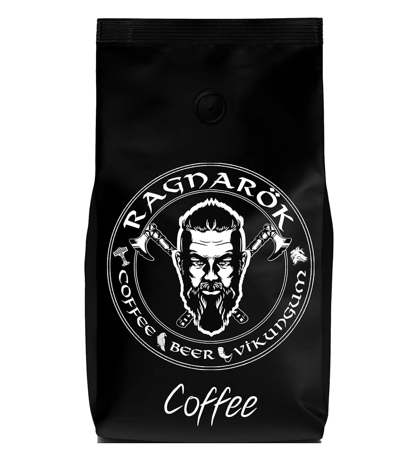 C&T „Ragnarök Coffee“ nordischer Röst-Kaffee | 1000g Bohne Gans | als Espresso & Cafe Crema Trinkbar | kräftig + würzig + aromatisch | 100 % natürlich mit Koffein