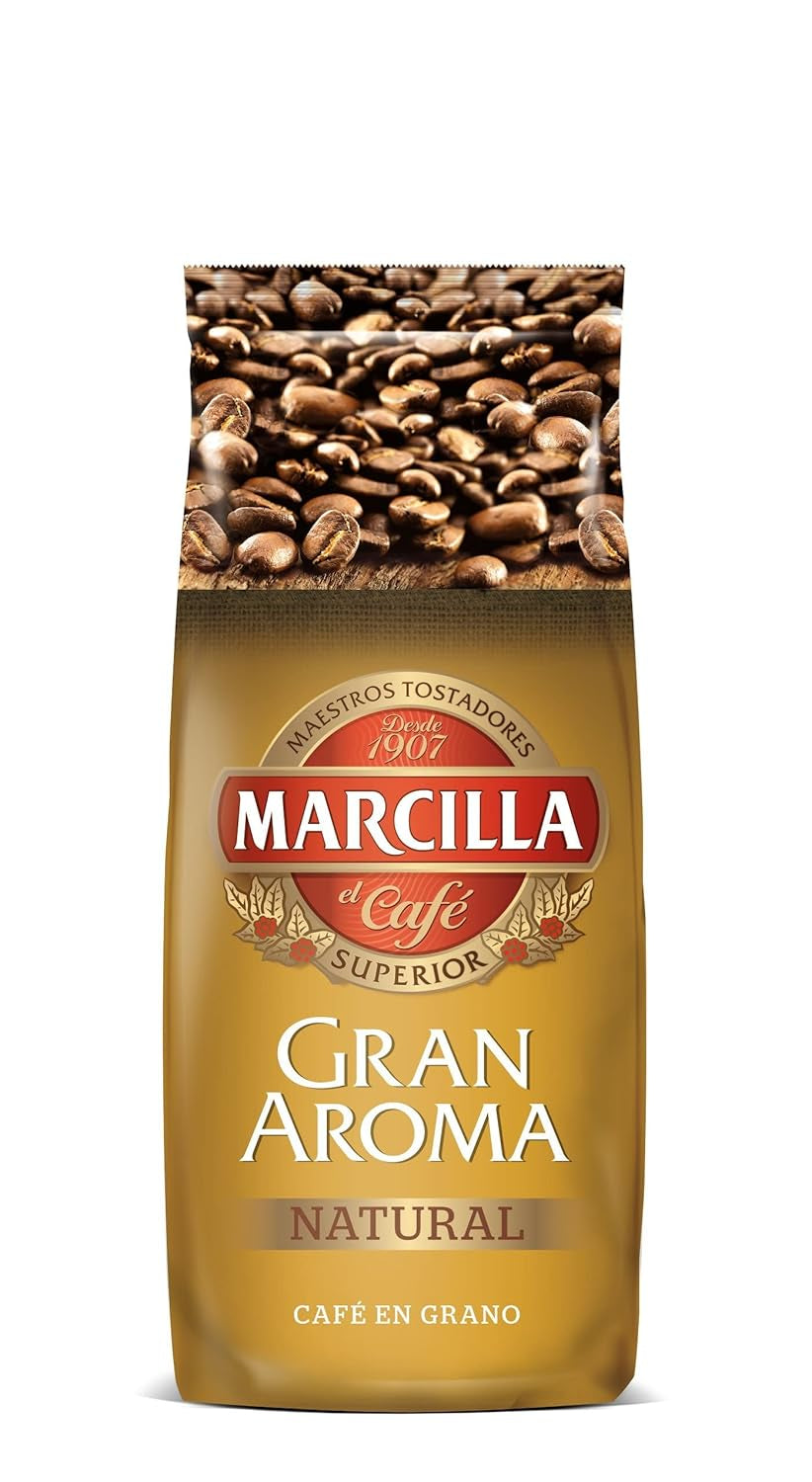 NaturaCafe Natürliche Kaffeebohnen 1 kg – tiefe Röstung für Espresso mit intensivem Aroma