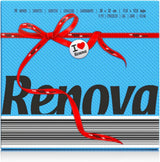 Renova Papierservietten, Red Label Blue 70 Servietten