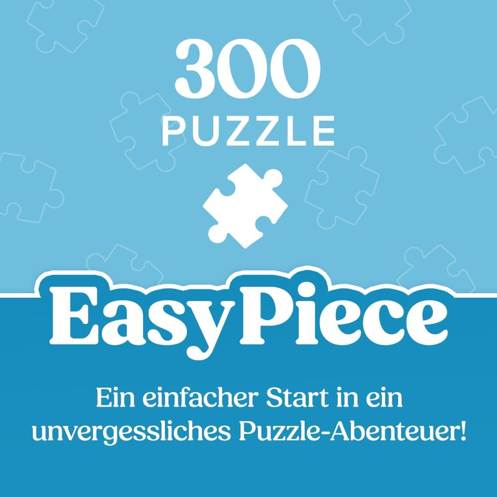 Trefl - Easypiece Puzzle: Insekten auf der Wiese - 300 Teile - große Teile, leicht zu puzzeln, für Erwachsene und Kinder ab 10 Jahren Puzzle Naty Shop
