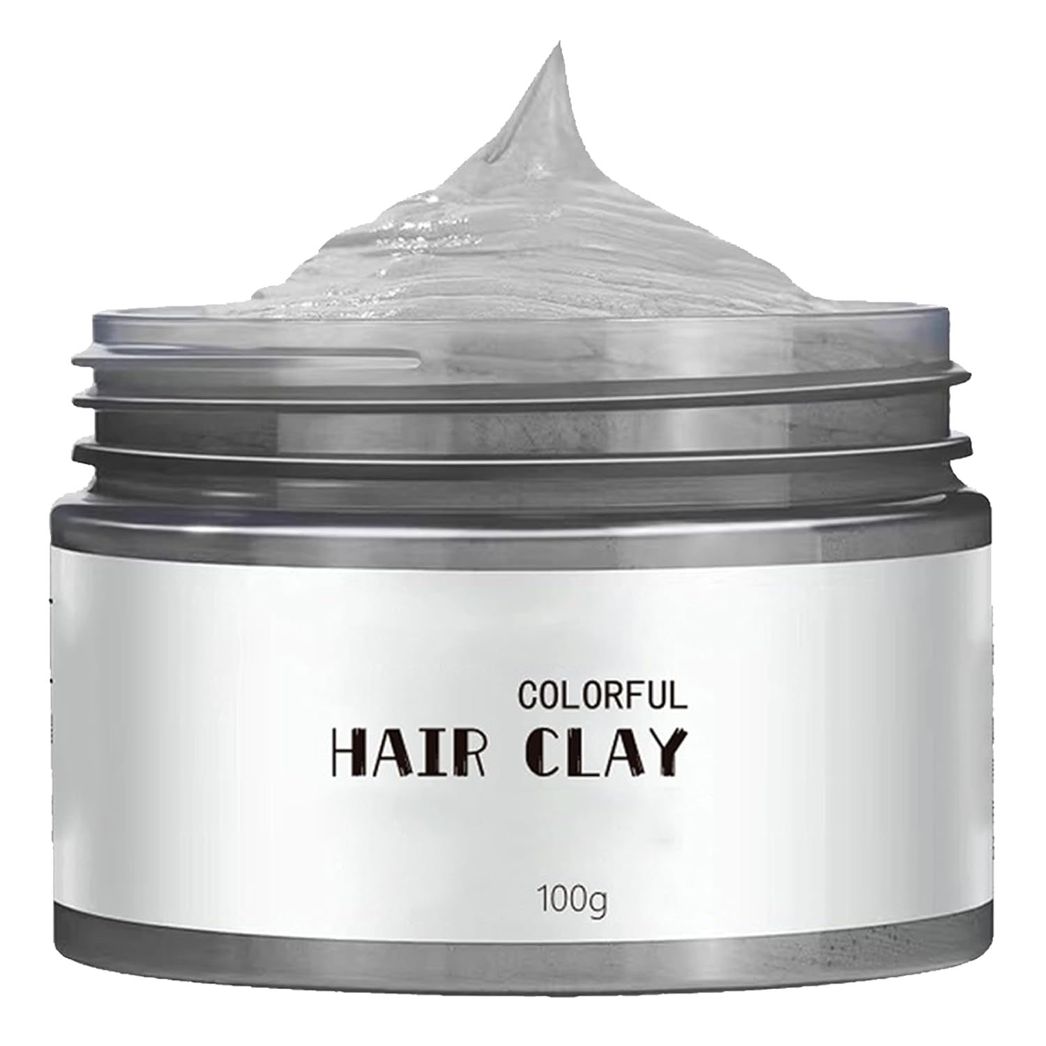 Graues Haarfärbemittel, silbergraues Haarfärbemittel, temporäres Haarwachs, Unisex – graue Abdeckung, pflegend, Creme, Wachs, 1 Milliliter, 1 Stück Naty Shop Haarfärbemittel-Standardtitel