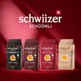 Schwiizer Schüümli Espresso, 100 % Arabica-Kaffeebohnen, kräftig und intensiv, ideal für automatische Espressomaschinen, Stärke 4/5, mittlere Röstung, Rainforest Alliance, 1 kg