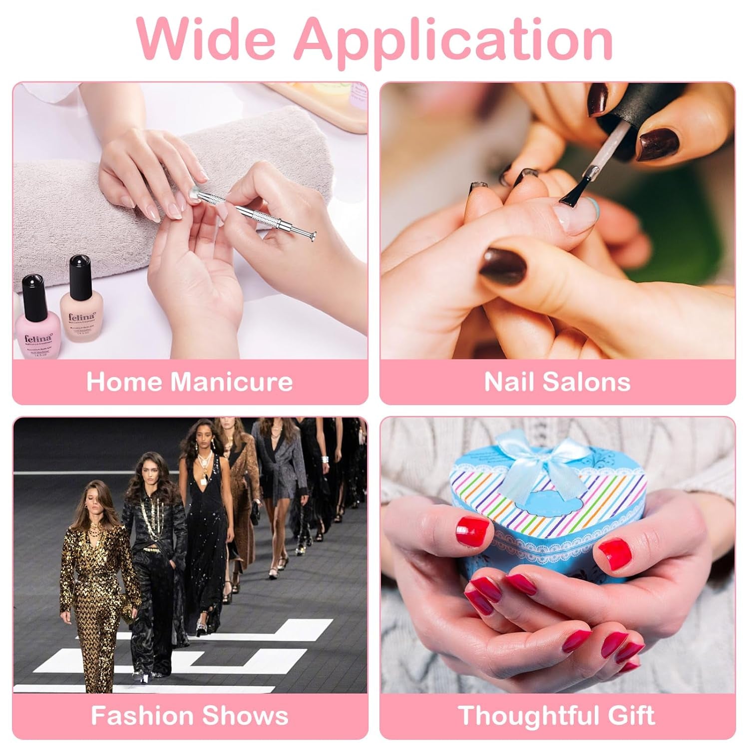 100 Stück Latexfrei Nailart Schwämme, Ombre Nagelschwammpinsel, Nagelschwamm Mit Metallgreifer 100 Blatt Nailart-Mischpapier Ausstellungsbox, Maniküre Schwamm Applikator Für Farbverlauf Nailart