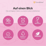 Pinke Lebensmittelfarbe von Goodbake (11 ml) – Intensive Lebensmittelfarbe – Sehr konzentrierte Farbe – Zum Färben von Kuchen, Fondant, Buttercreme, Getränken, Schleim und vielen anderen Gegenständen. 100 % vegan