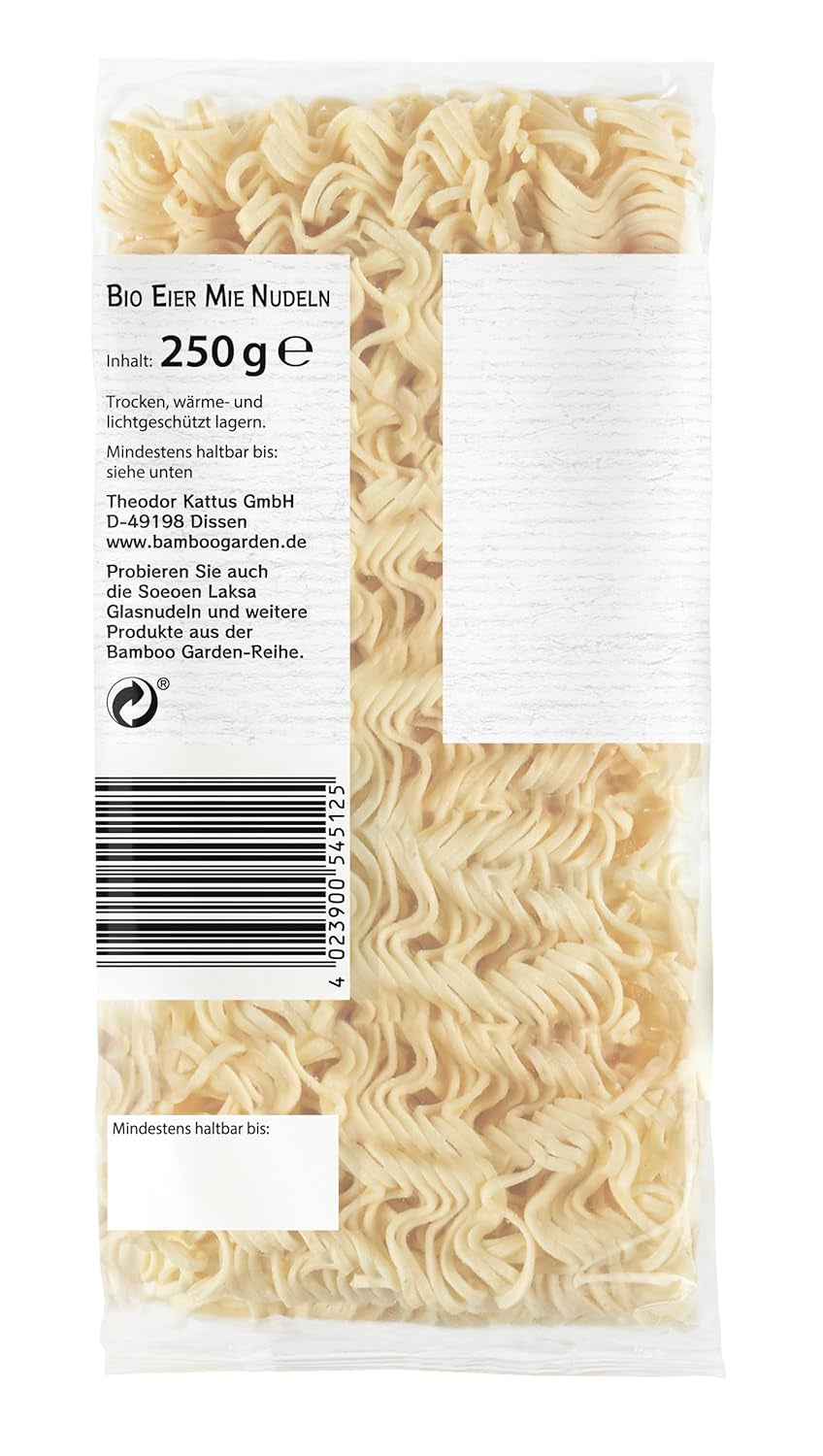 Bamboo Garden Bio-Mie-Nudeln, 250 g
