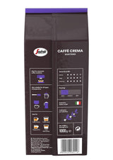 Segafredo Zanetti Caffè Crema Gustoso – ganze Bohne (Packung mit 1 kg) – geeignet für Caffè Crema – lange und dunkel geröstete Kaffeebohnen, voller und intensiver Geschmack (Packung mit 2 Stück)