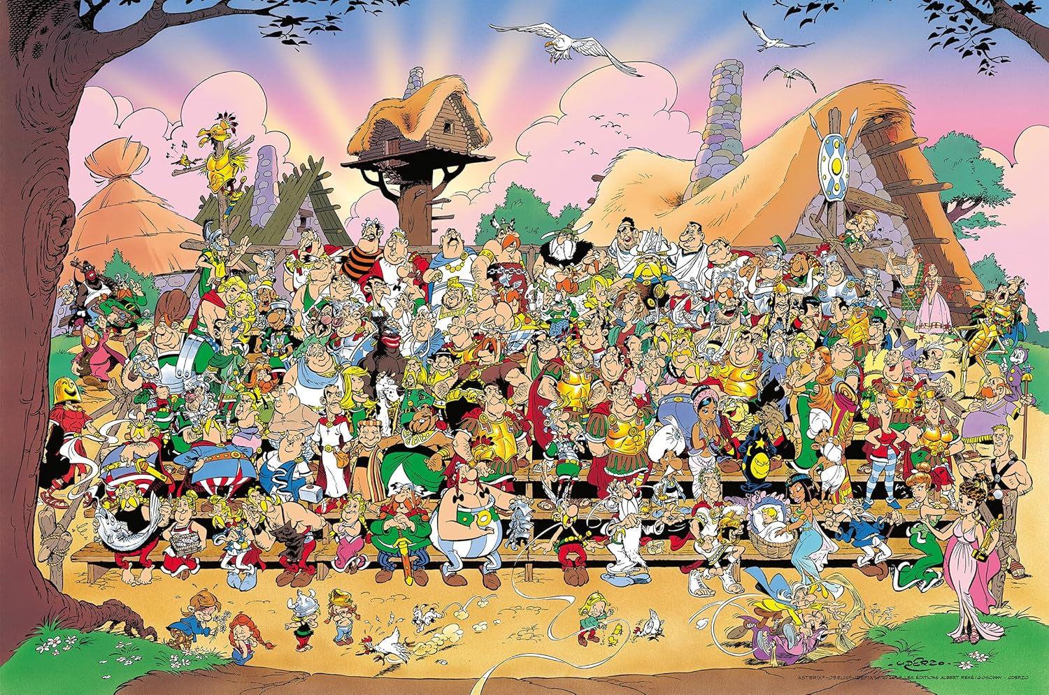 Ravensburger - Puzzle für Erwachsene - 3000-teiliges Puzzle - Asterix-Universum - Erwachsene und Kinder ab 14 Jahren - Hochwertiges Puzzle hergestellt in Europa - Comicfiguren - 14981 Puzzle Naty Shop Standardtitel