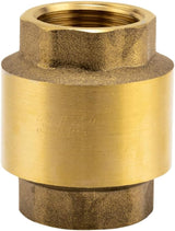 Gardena Messing-Zwischenventil: Einwegventil aus massivem Messing, 42 mm (G 1 1/4 Zoll) Gewinde zum Anschluss an Pumpen (7232-20)