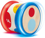 Hape Babytrommel | Rollendes Musikspielzeug für die Kleinen zum Erlernen von Rhythmen und verschiedenen Klängen, batteriebetrieben, ab 6 Monaten Babyspielzeug Naty Shop